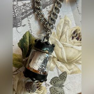 AMAZING MESSAGE IN A BOTTLE Pendant Necklace